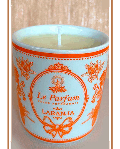 Vela perfumada de Laranja
