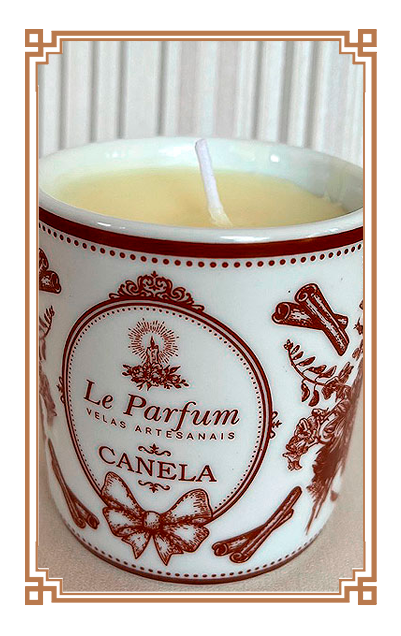 Vela perfumada de Canela