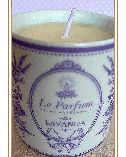 Vela perfumada de Lavanda
