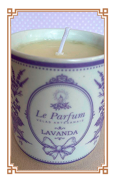 Vela perfumada de Lavanda