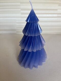 vela árvore de Natal comprida